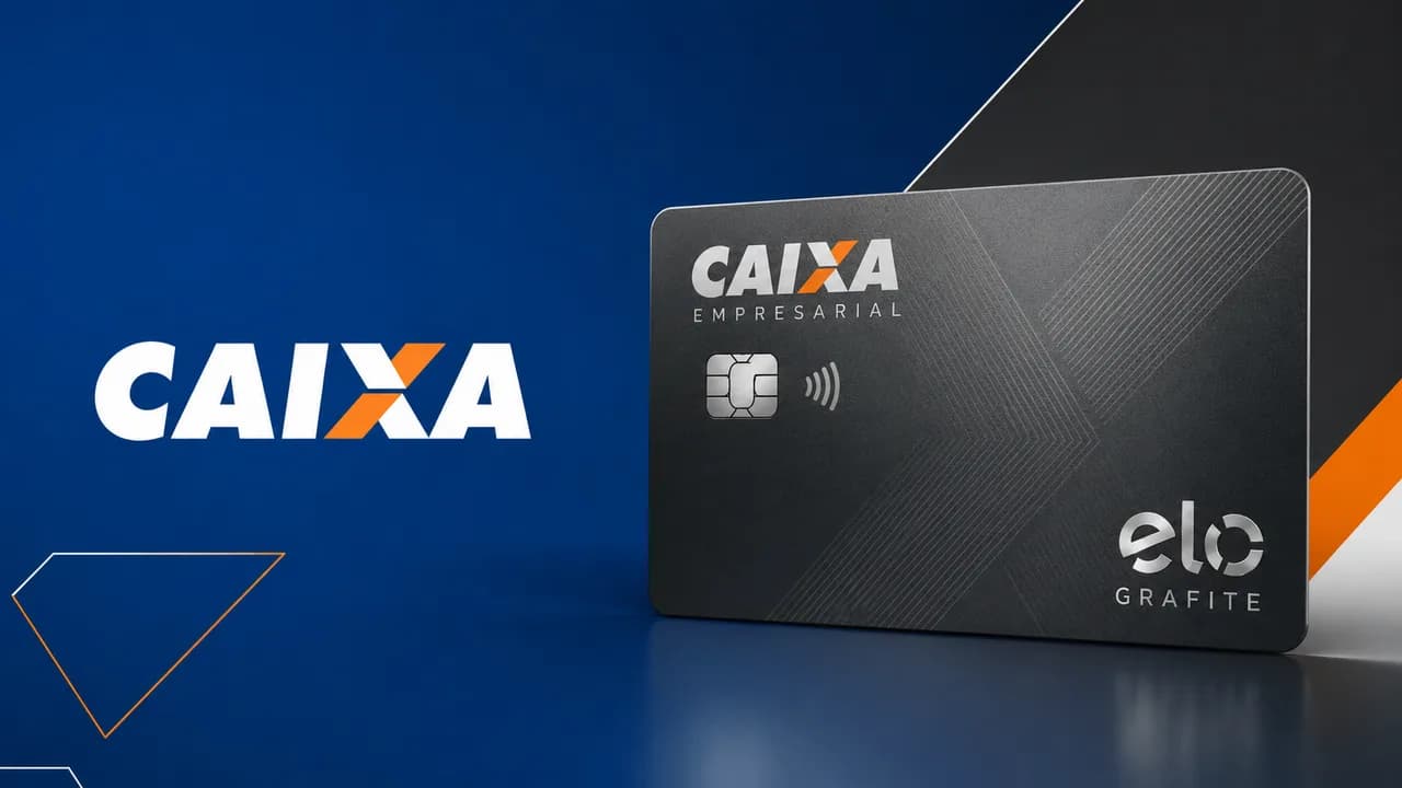 Cartão CAIXA Empresarial Elo Grafite: anuidade, pontos e benefícios