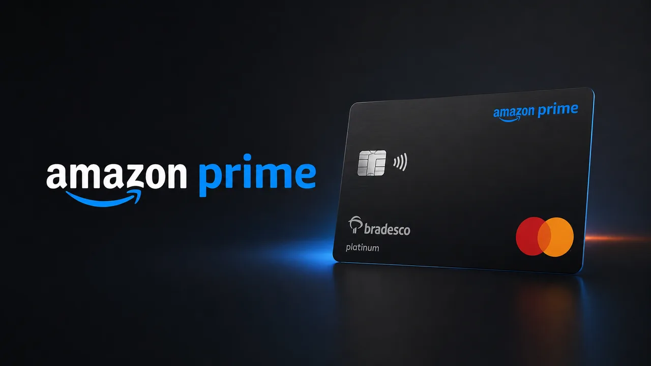 Cartão Bradesco Mastercard Amazon Prime: 5% em pontos e anuidade grátis