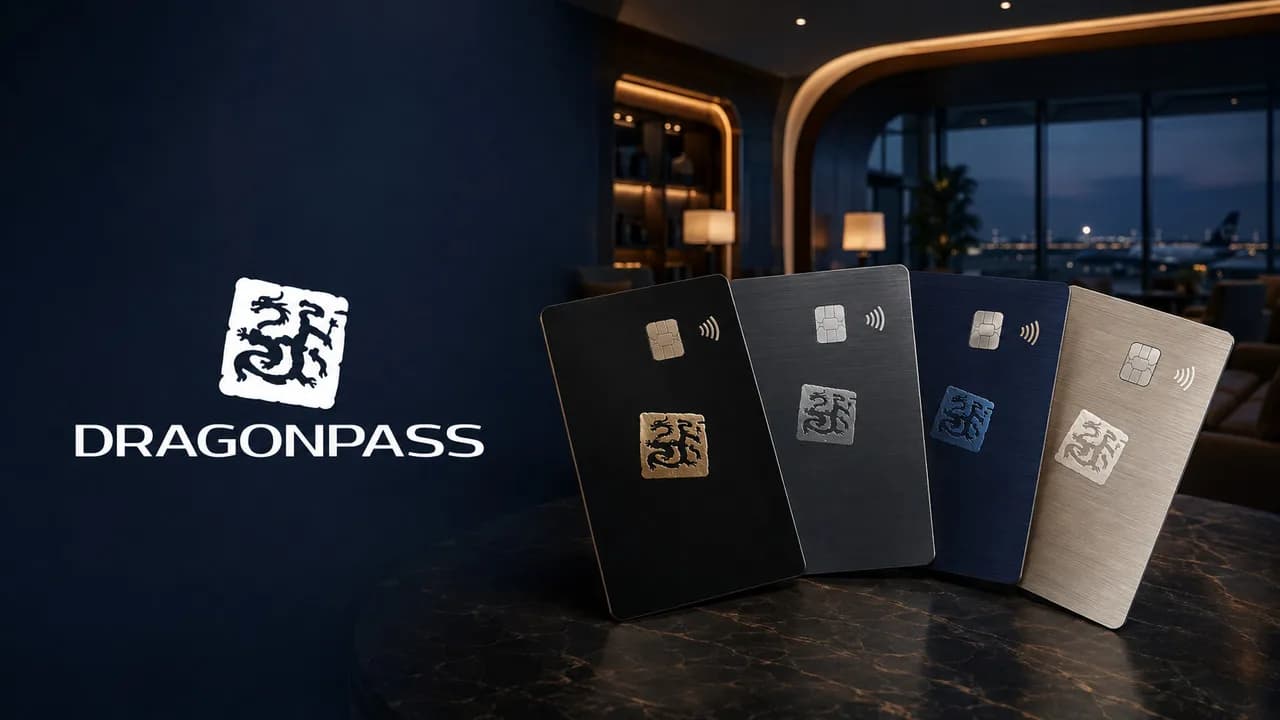 Cartões Visa Infinite com DragonPass: lista e acessos
