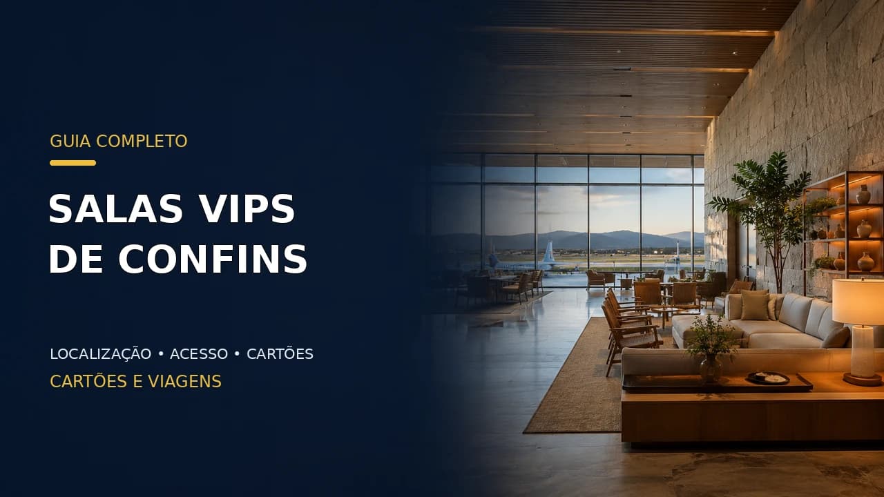 Salas VIP de Confins: localização, acesso e qual escolher