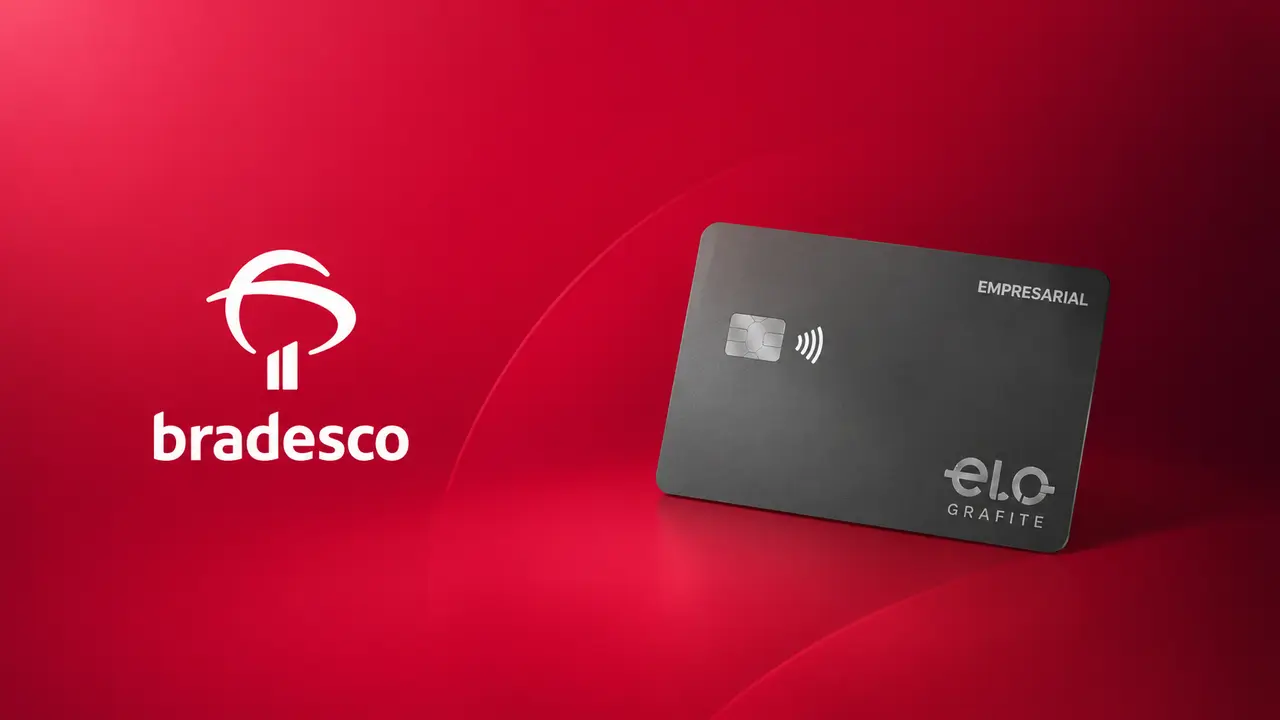 Cartão Bradesco Empresarial Elo Grafite
