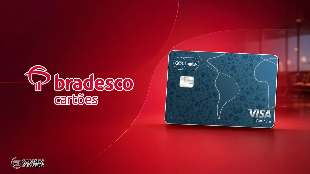 Cartão Bradesco Smiles Visa Platinum: benefícios, salas VIP, milhas e tudo o que você precisa saber