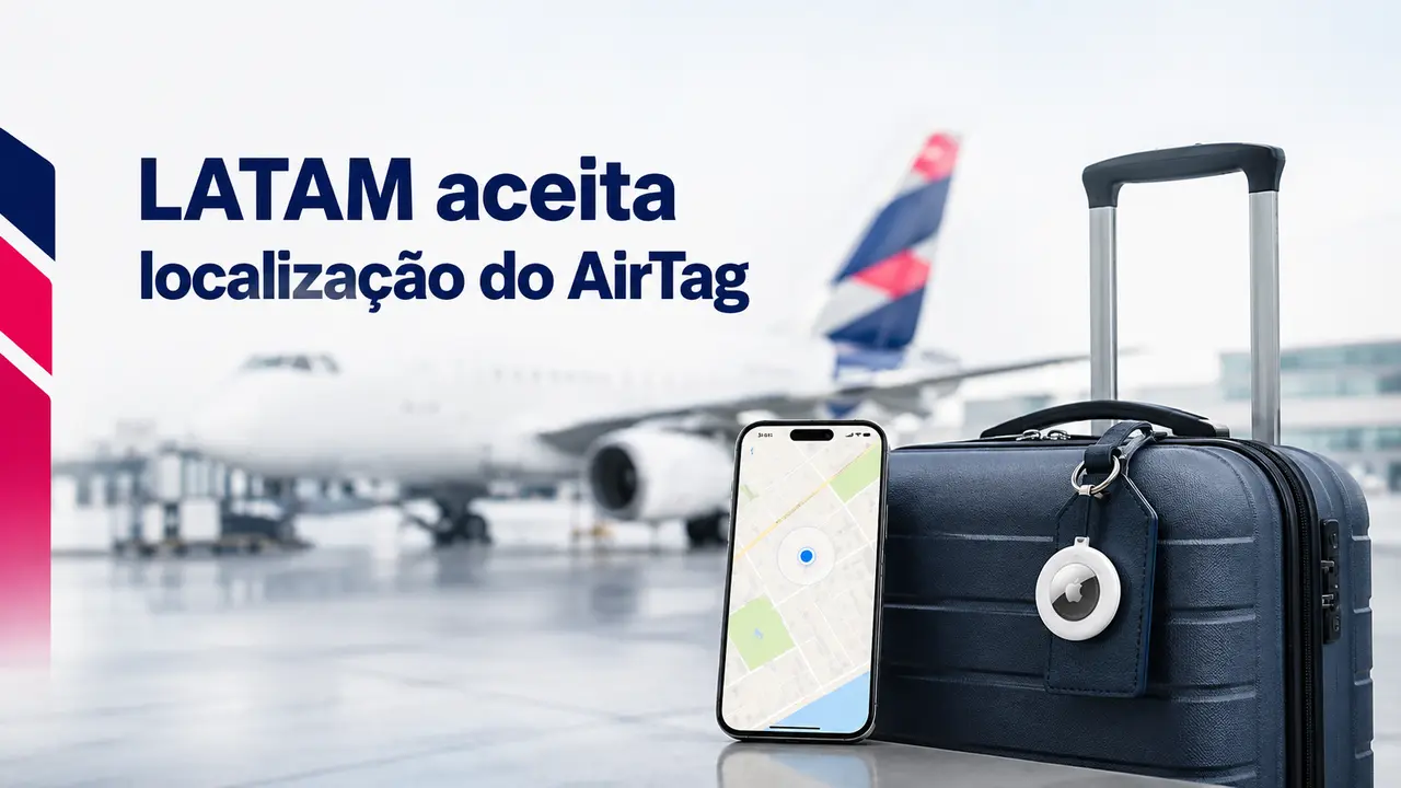 LATAM aceita localização do AirTag para encontrar bagagem extraviada; veja como usar LATAM aceita localização do AirTag para encontrar bagagem extraviada; veja como usar
