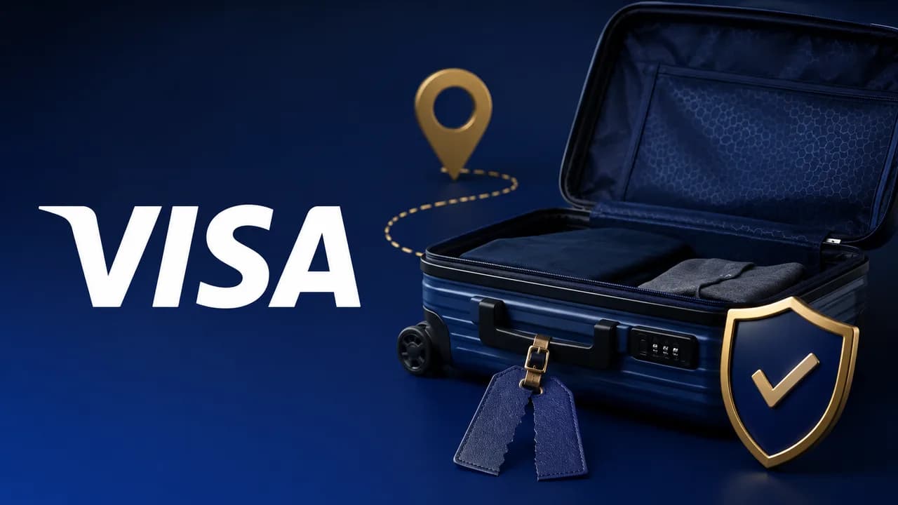 Perda ou roubo de bagagem Visa: cobertura e indenização