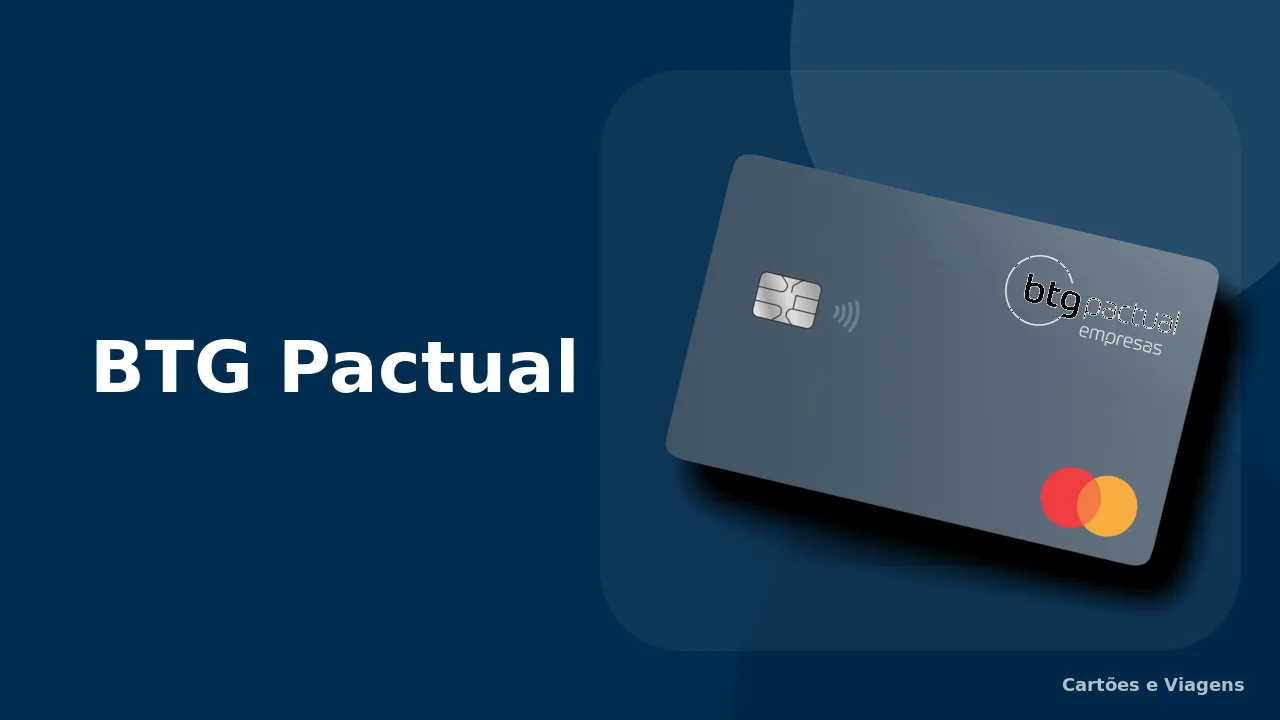 Cartão BTG Pactual Empresas Mastercard Cartão BTG Pactual Empresas Mastercard