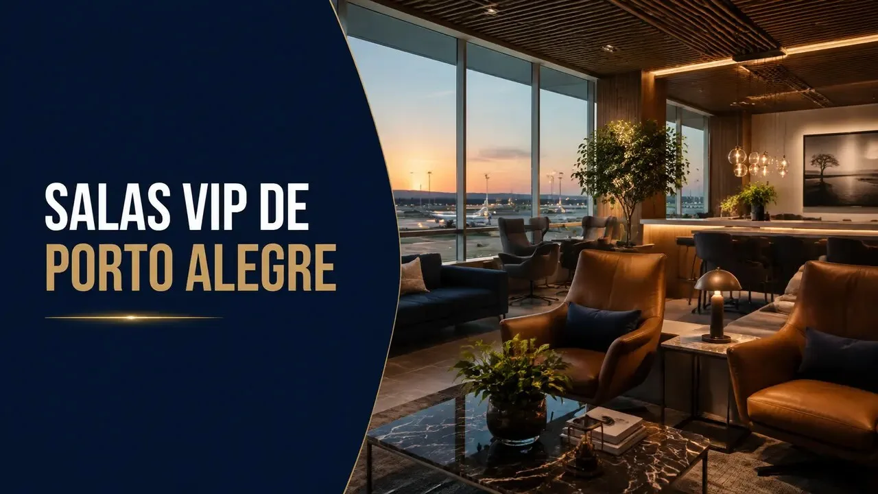 Salas VIP de Porto Alegre: localização, cartões e acesso