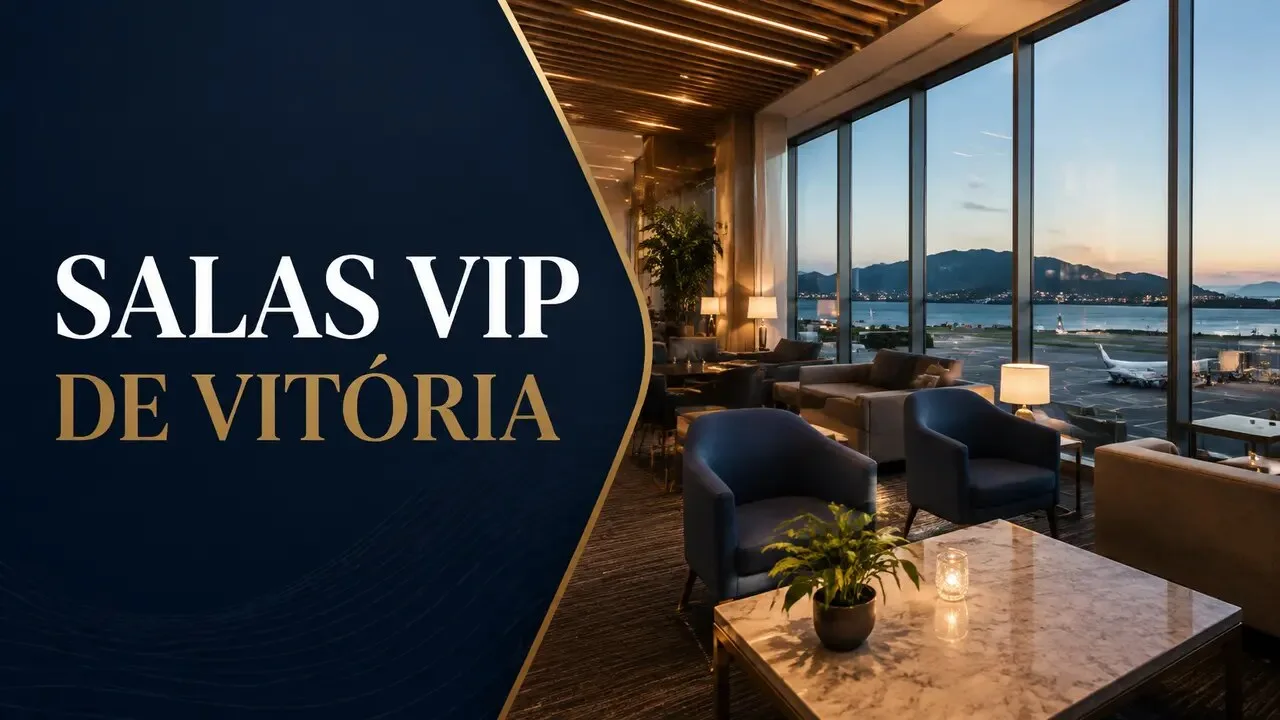 Salas VIP de Vitória: The Lounge, localização e acesso