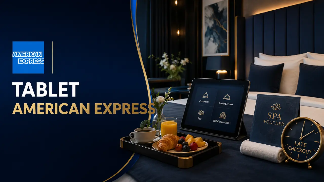 Tablet Hotels American Express: benefícios e como reservar