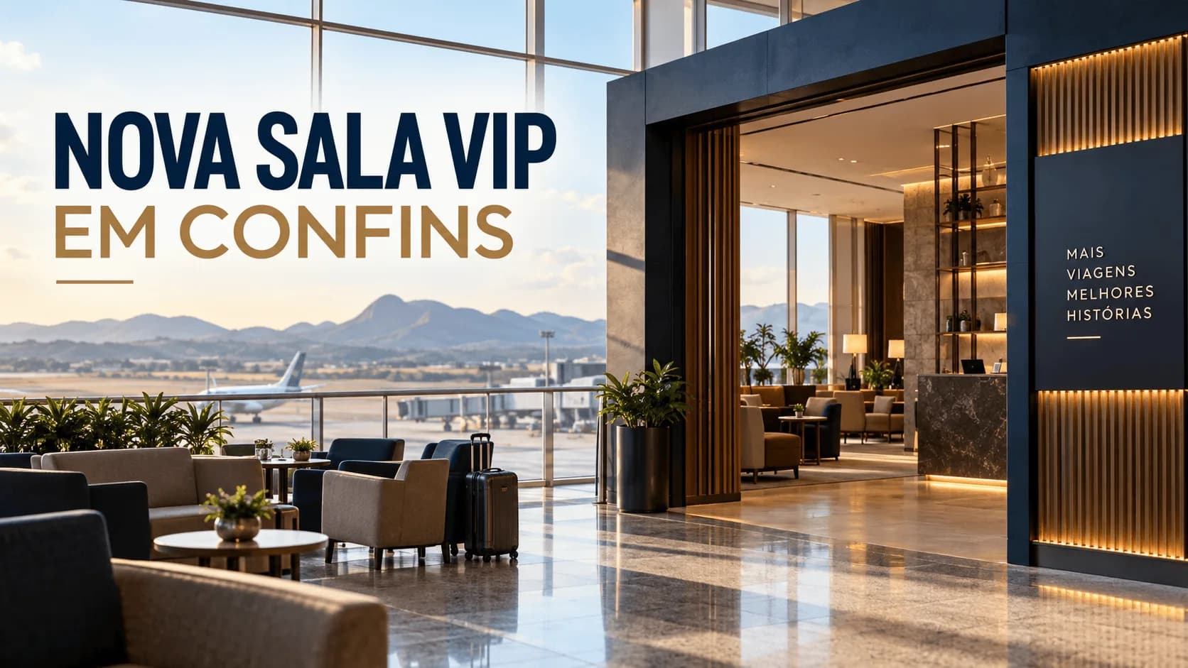 Plaza Premium anuncia nova sala VIP no Aeroporto de Belo Horizonte