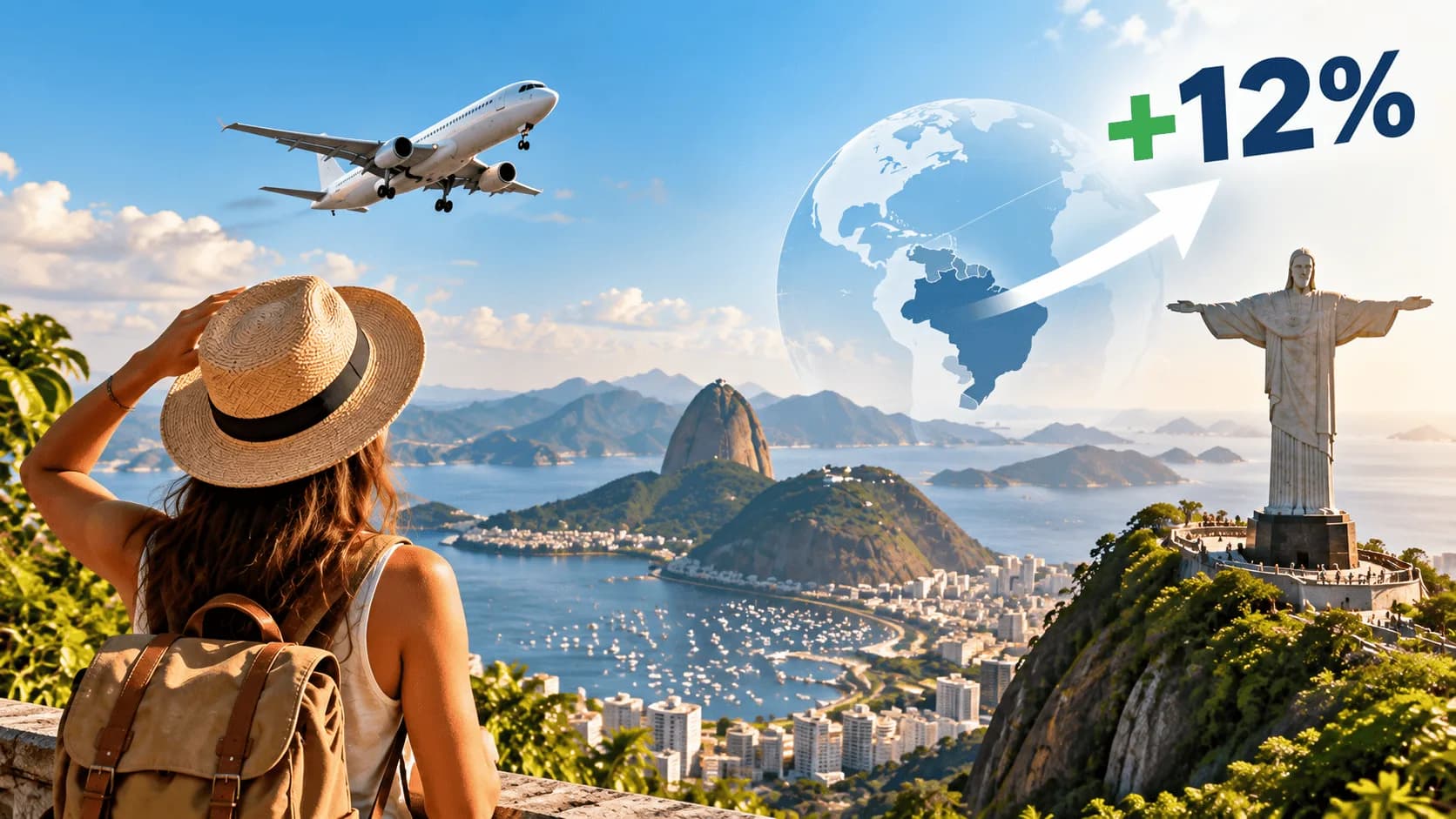 Turismo internacional no Brasil: Crescimento de 12% surpreende no 1º Semestre de 2026
