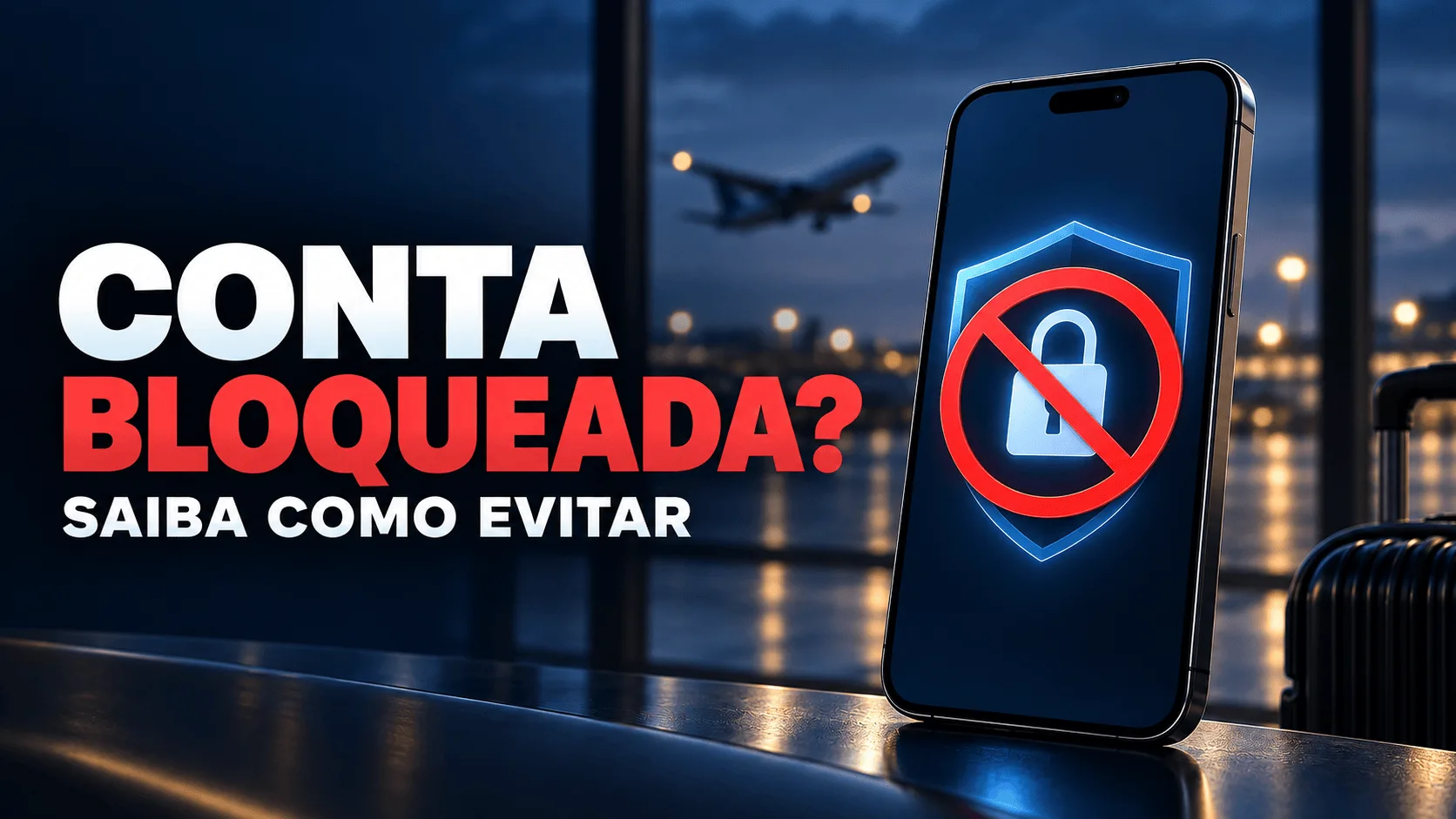 Conta de milhas bloqueada: motivos, prevenção e direitos