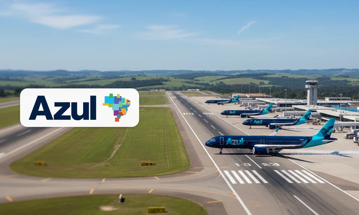 Azul Reforça Operação em Minas Gerais com 512 Voos Extras na Alta Temporada