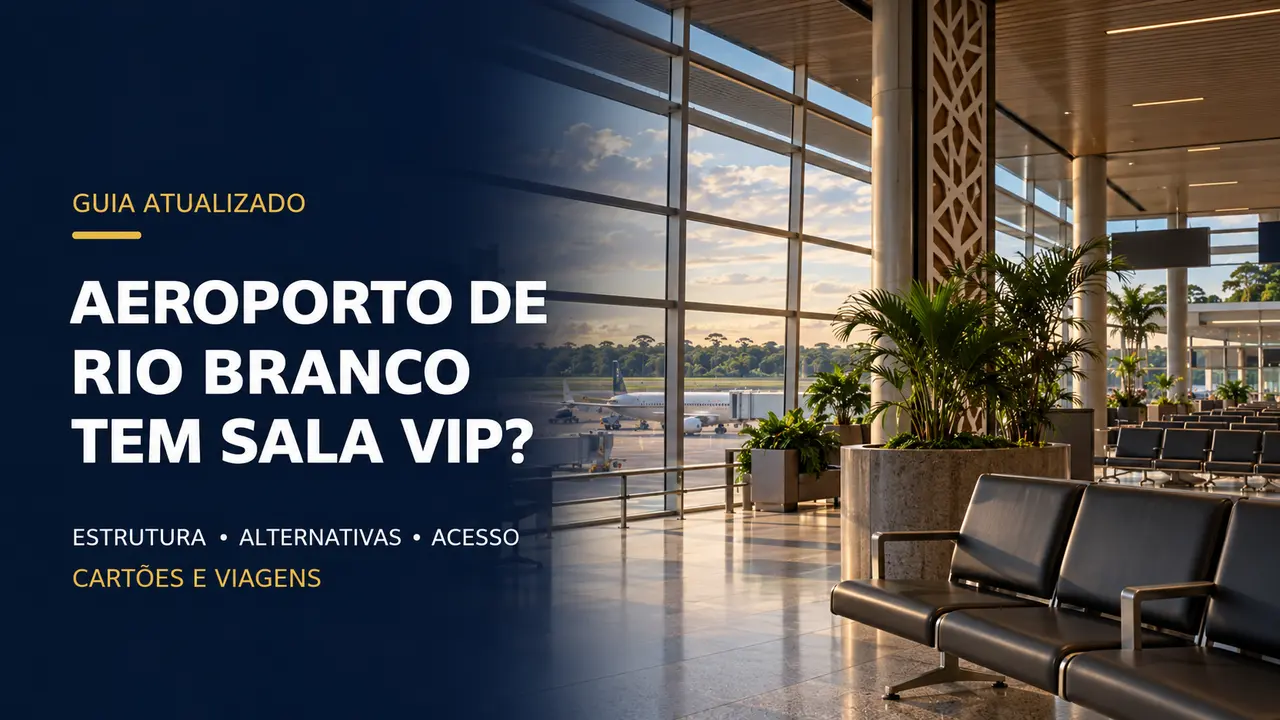 Sala VIP Aeroporto Rio Branco: por enquanto não há lounge