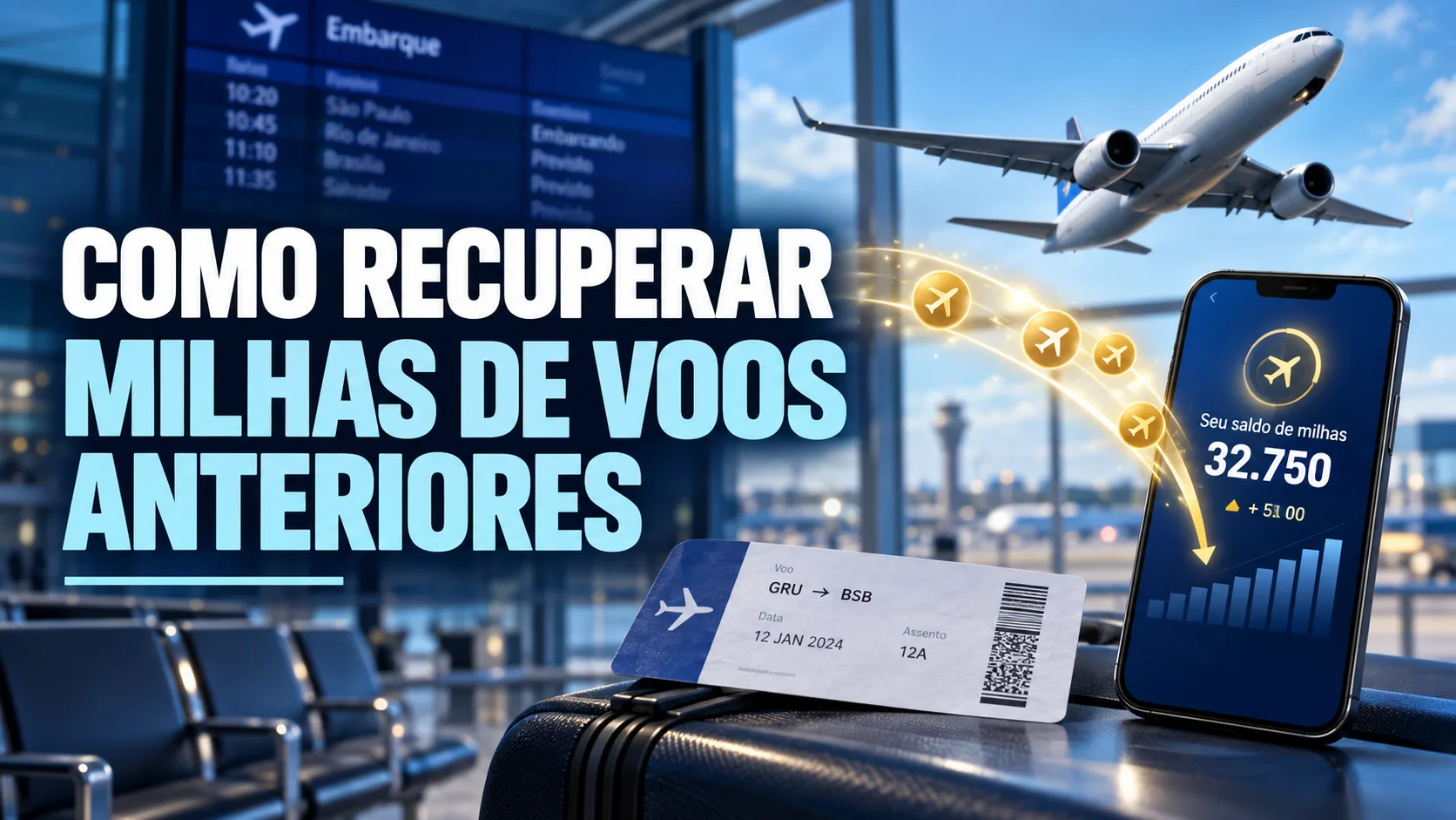 Como recuperar milhas de voos anteriores: guia completo
