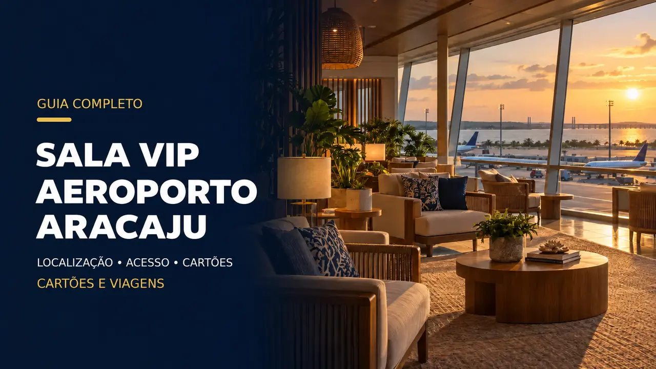 Sala VIP Aeroporto Aracaju: horário, localização e acesso
