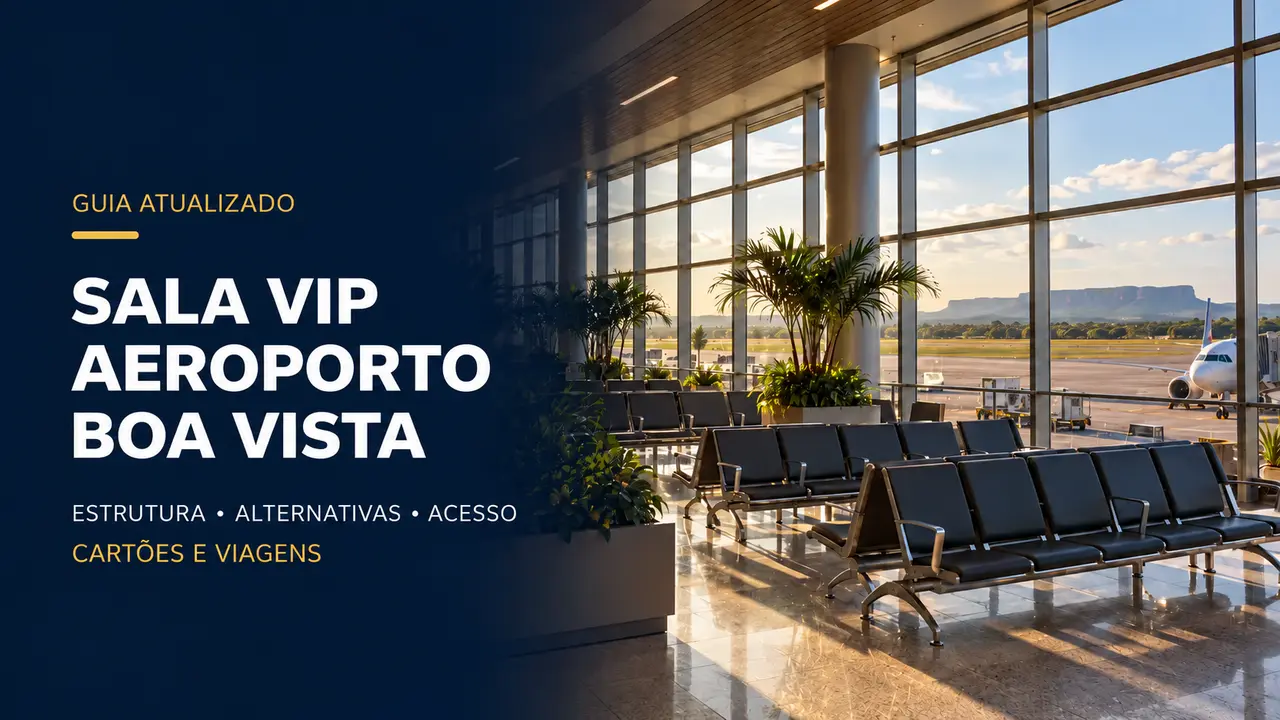 Sala VIP Aeroporto Boa Vista: por enquanto não há lounge