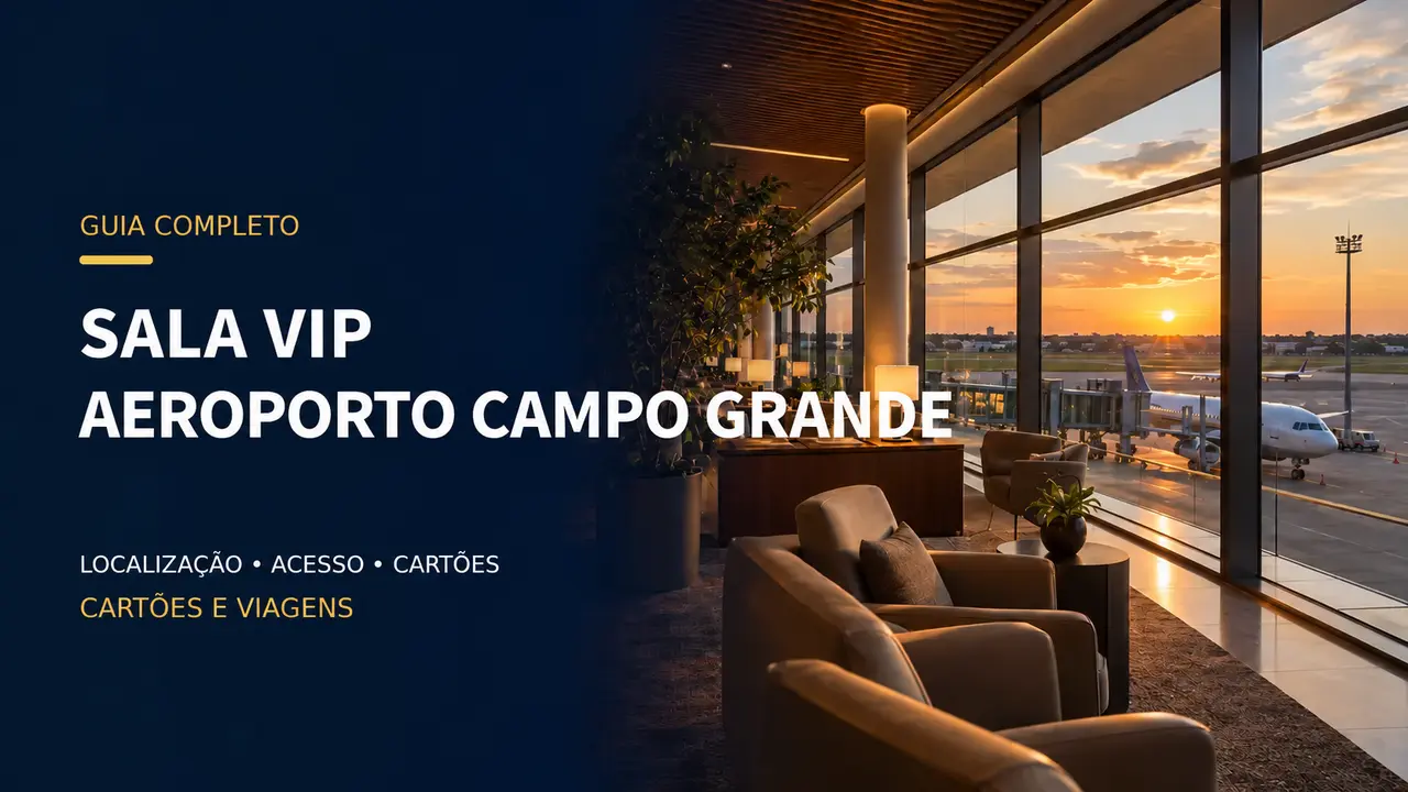 Sala VIP Aeroporto Campo Grande: horário, localização e acesso