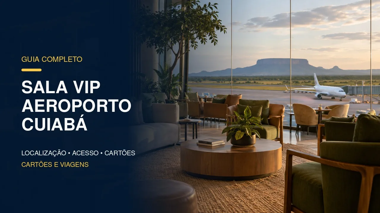 Sala VIP Aeroporto Cuiabá: horário, localização e acesso