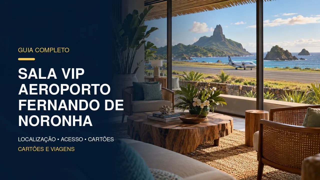 Sala VIP Aeroporto Fernando de Noronha: horário, localização e acesso