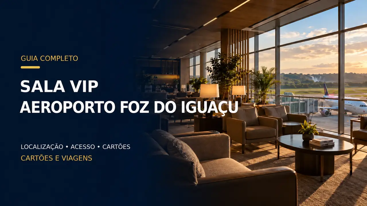 Sala VIP Aeroporto Foz do Iguaçu: horários, localização e acesso