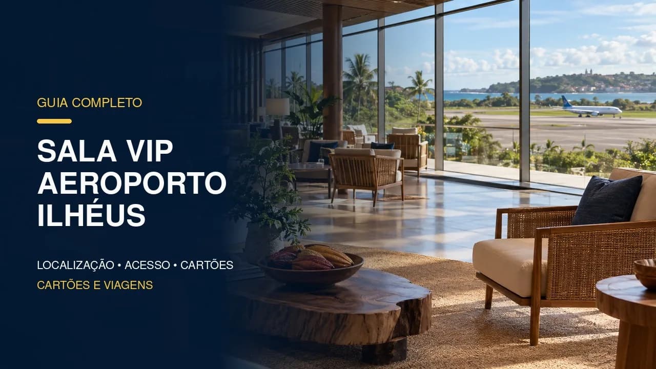 Sala VIP Aeroporto Ilhéus: horário, localização e acesso