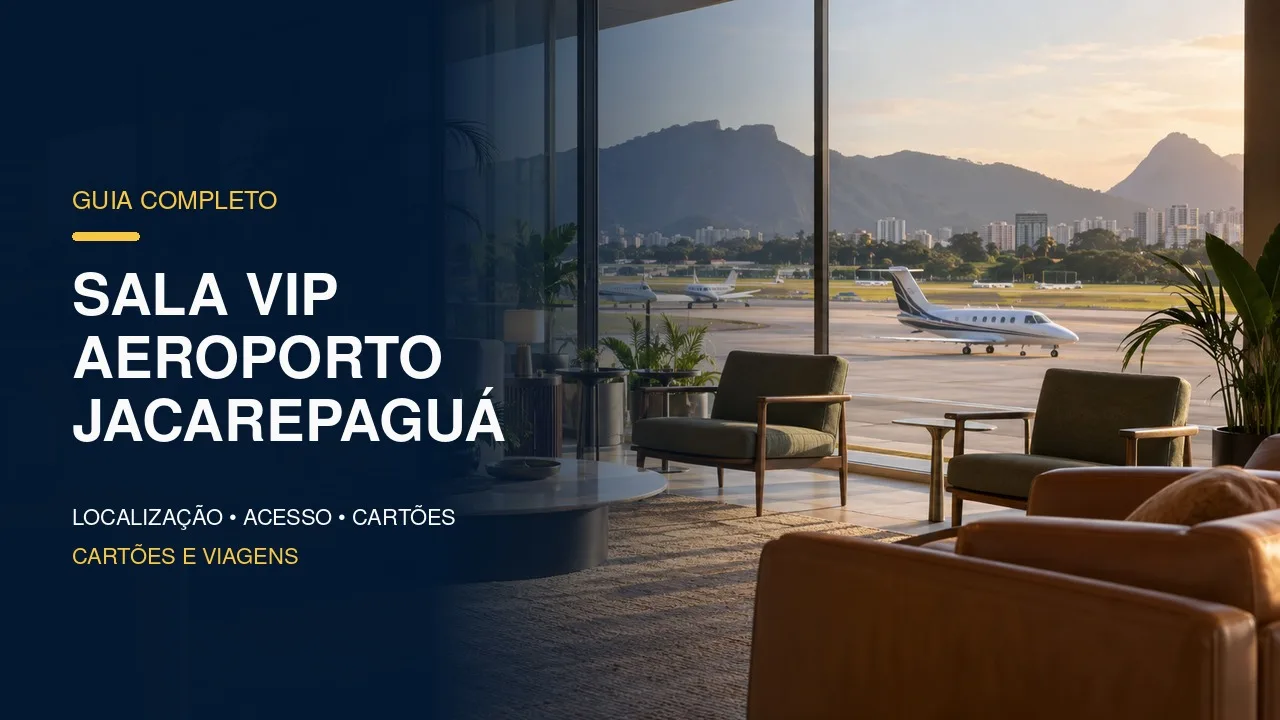 Sala VIP Aeroporto Jacarepaguá: horário, localização e acesso