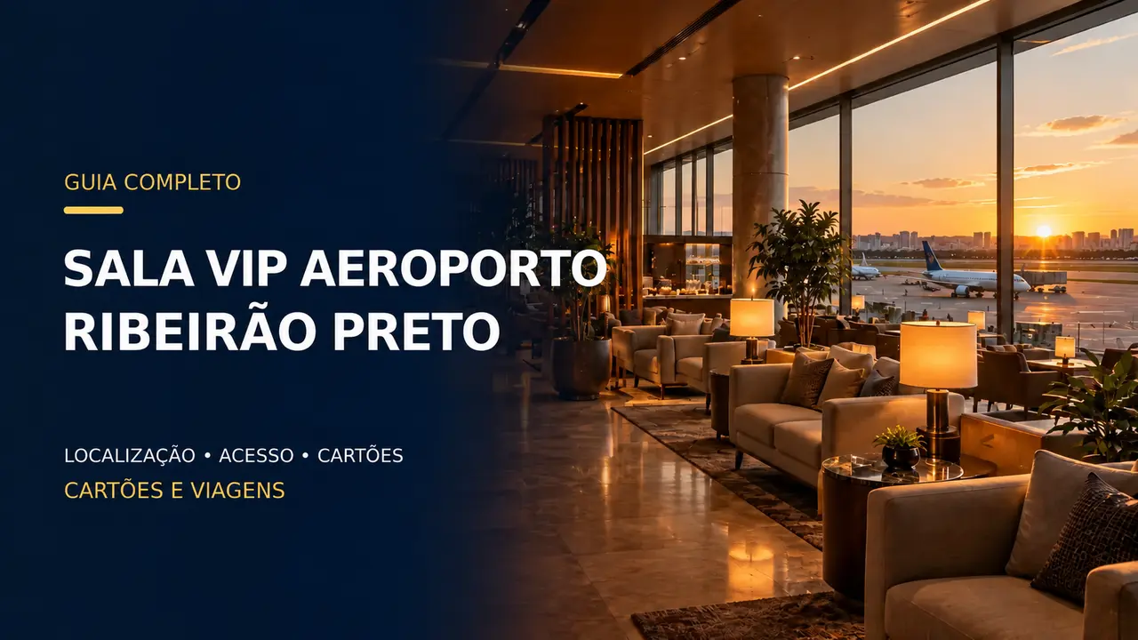 Sala VIP Aeroporto Ribeirão Preto: horário, localização e acesso