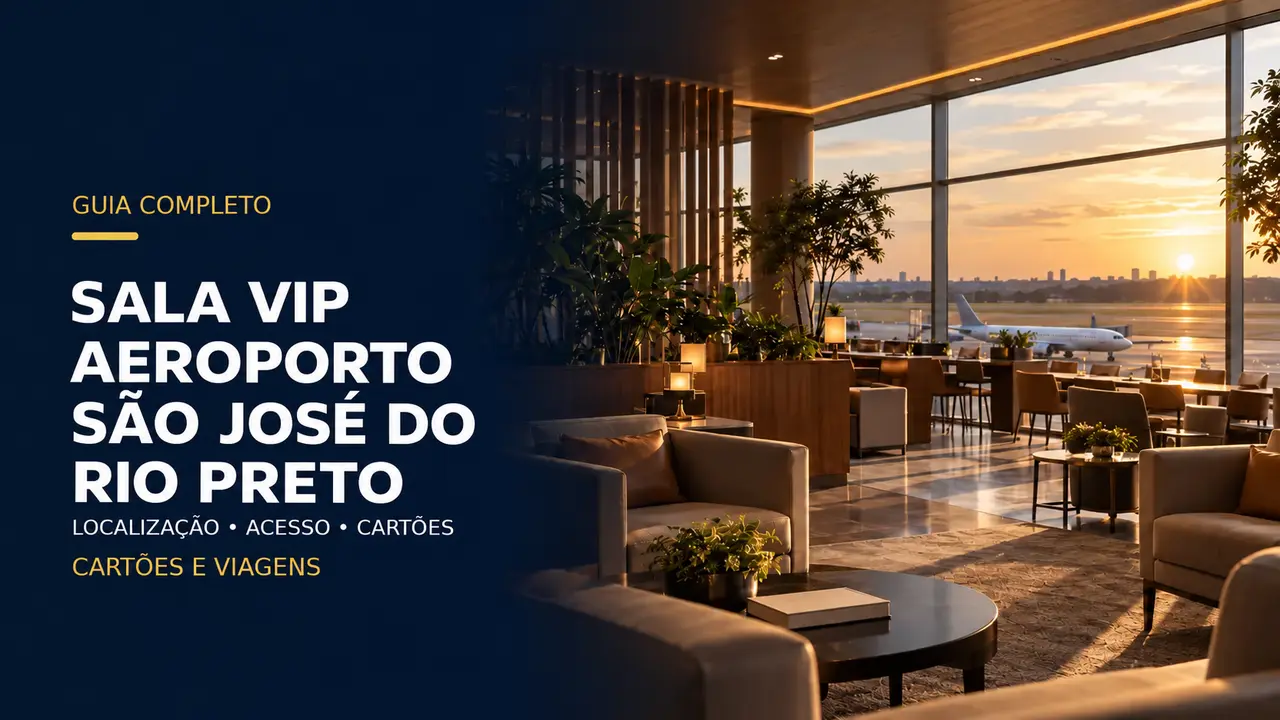 Sala VIP Aeroporto São José do Rio Preto: horário, localização e acesso
