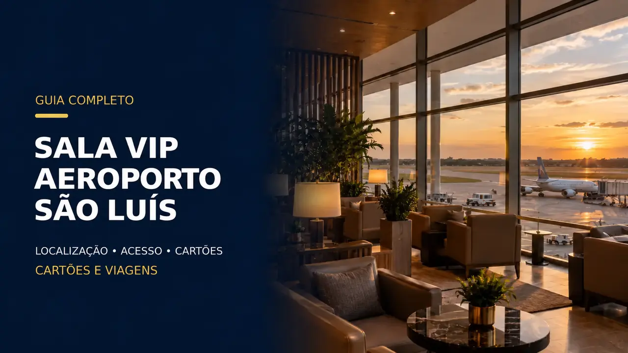 Sala VIP Aeroporto São Luís: horário, localização e acesso