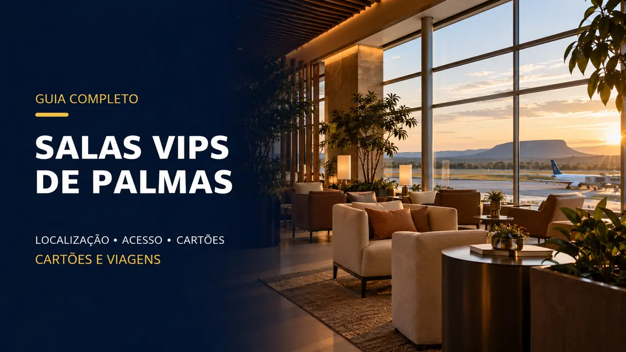 Sala VIP Aeroporto Palmas: horários, localização e acesso
