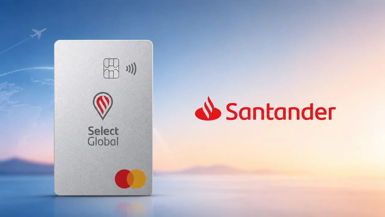 Cartão Santander Select Global vale a pena? Review 2026