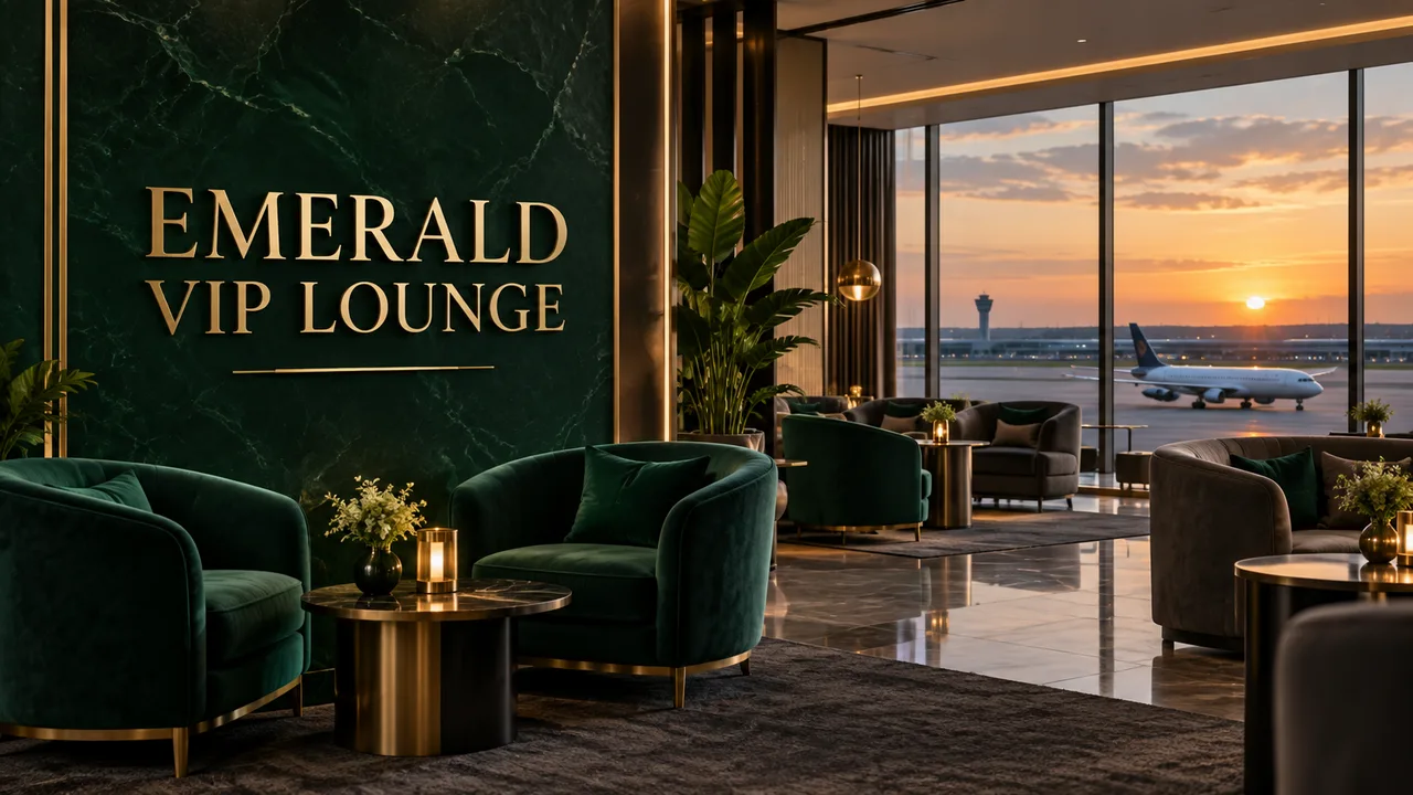 Sala VIP Emerald Lounge: unidades, aeroportos e como acessar