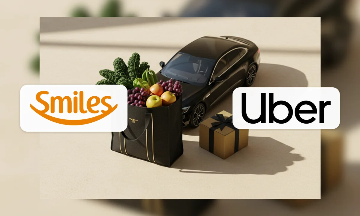 Smiles e Uber: Enche sua conta de milhas com a Uber!