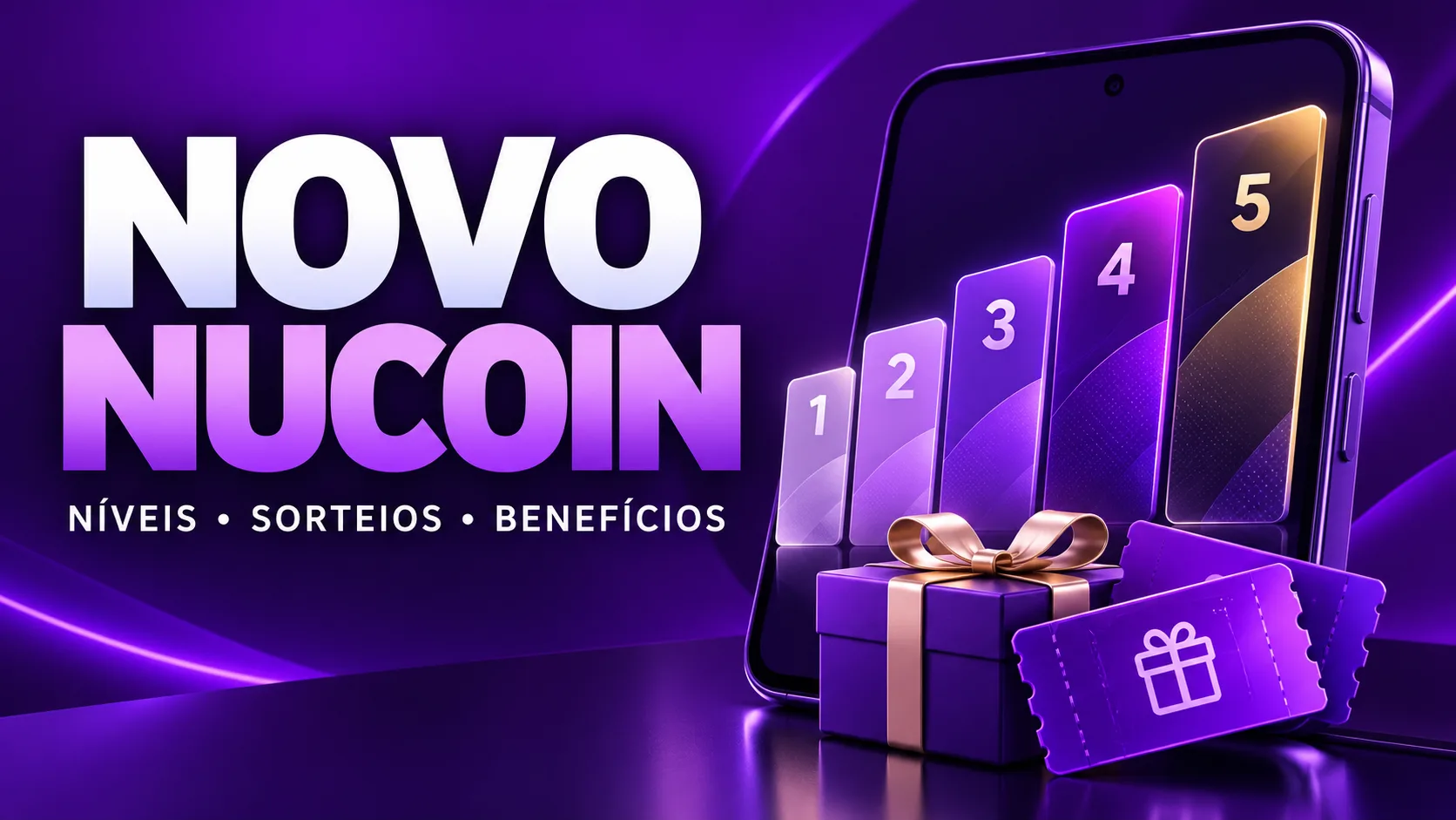 Novo NuCoin do Nubank: como funcionam os níveis, sorteios e benefícios