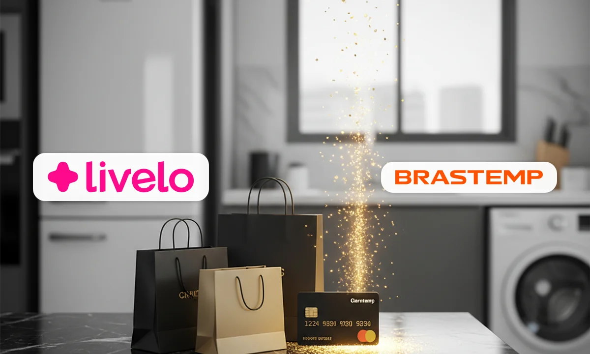 Livelo: Ganhe 4 pontos por real na Brastemp em compras selecionadas!