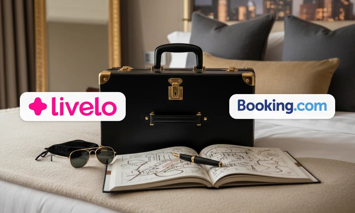 Booking.com e Livelo: Ganhe 4 pontos por U$ 1 no Booking em suas reservas!