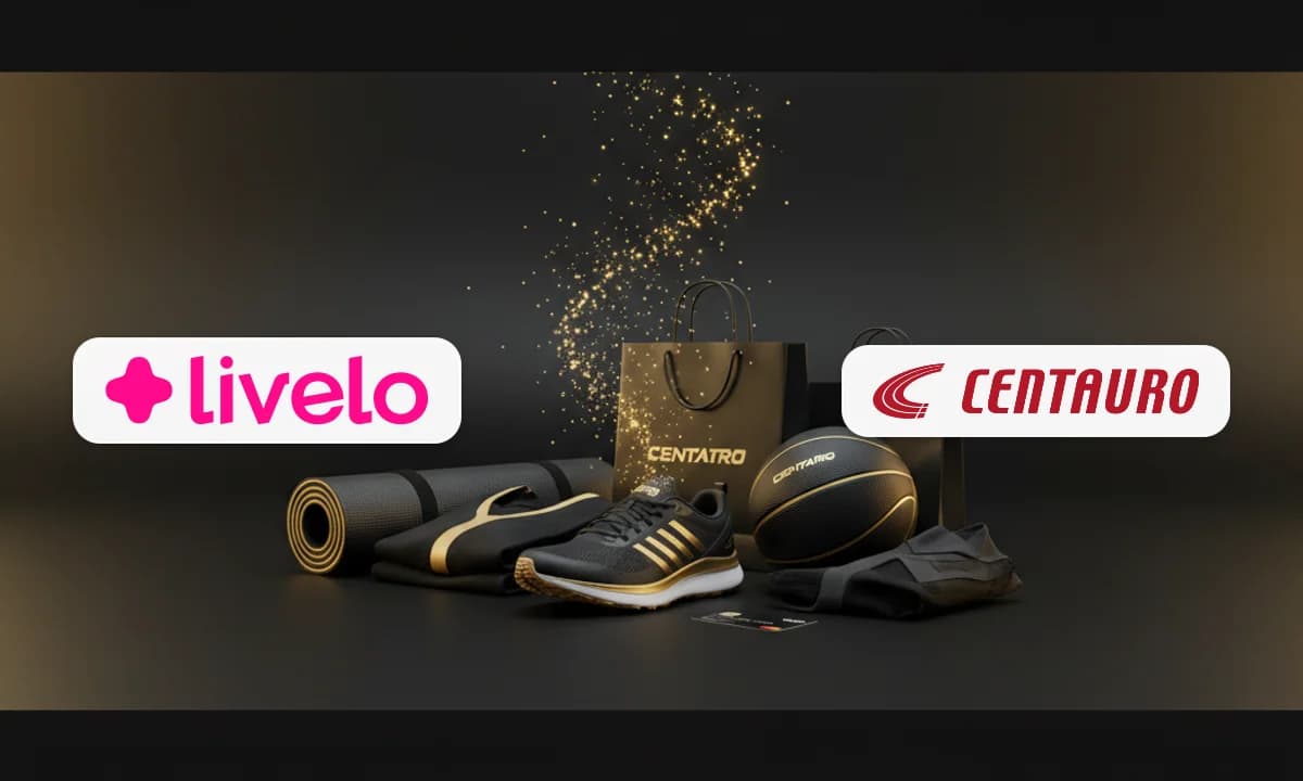 Aproveite: Ganhe até 15 pontos por real na Centauro com Livelo!