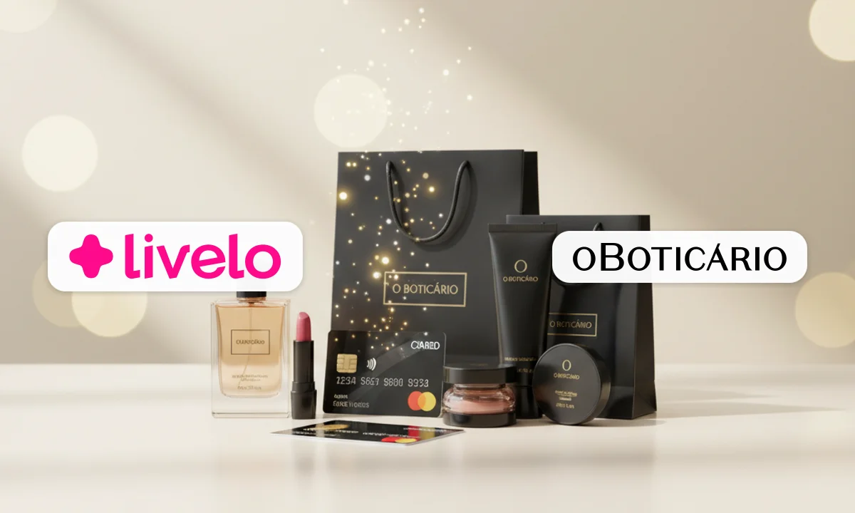Livelo e O Boticário: Ganhe até 8 pontos por real em suas compras de beleza!