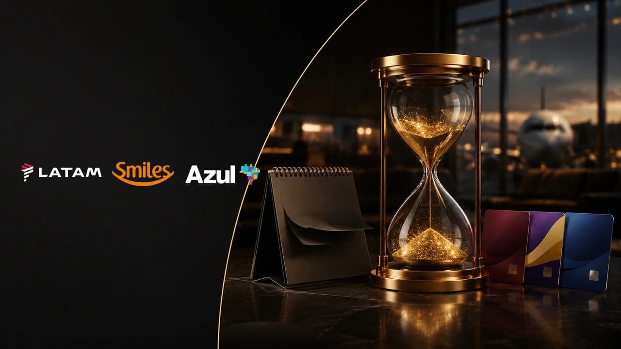 Validade das milhas LATAM Pass, Smiles e Azul: quando expiram e o que fazer?