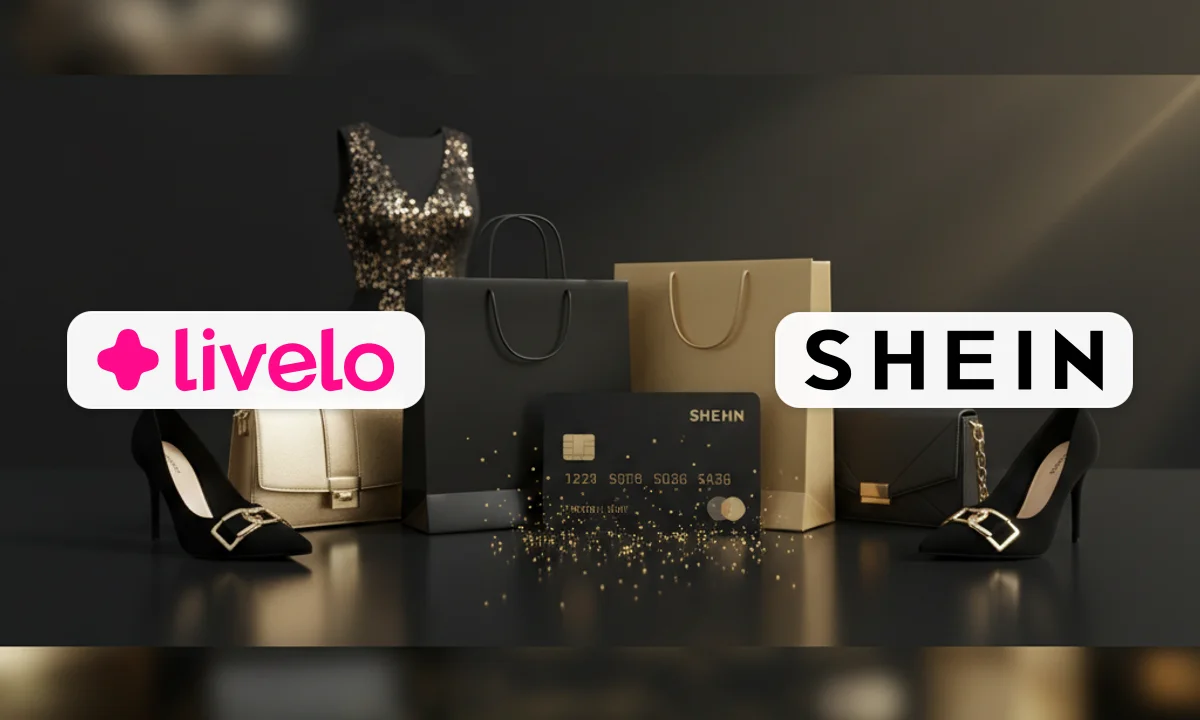 Livelo e Shein: Ganhe 2 pontos por real na Shein em compras internacionais!