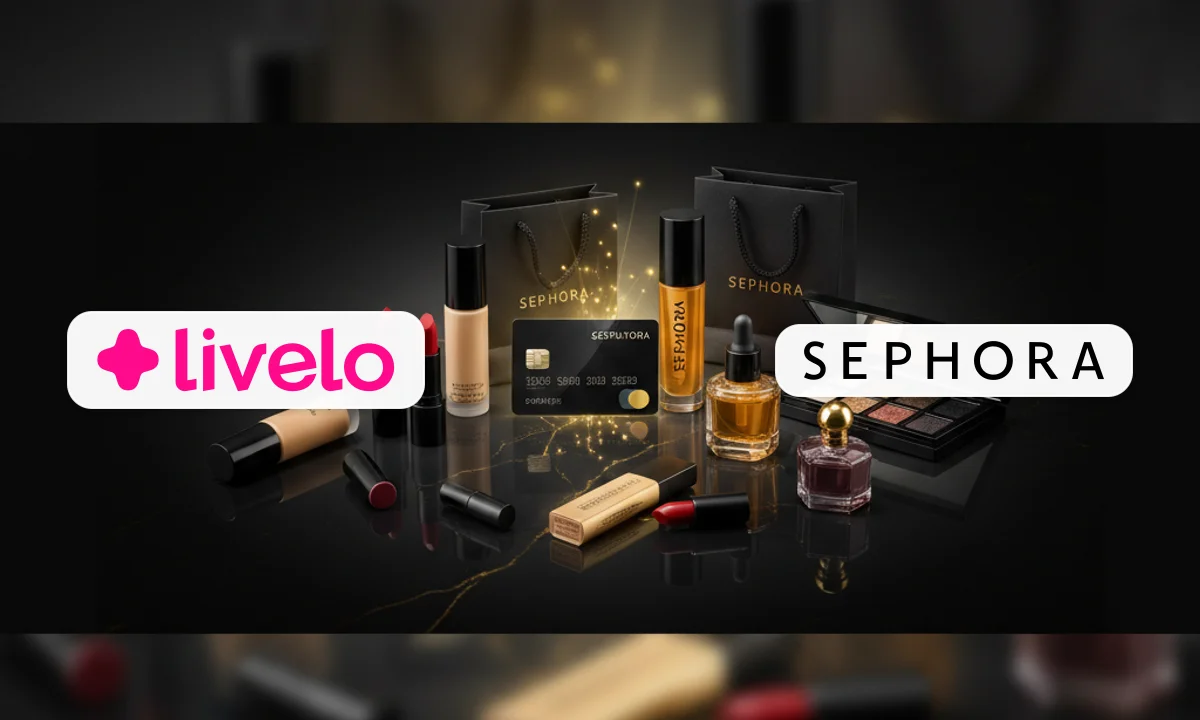 Livelo e Sephora: Ganhe 8 pontos por real em suas compras de beleza