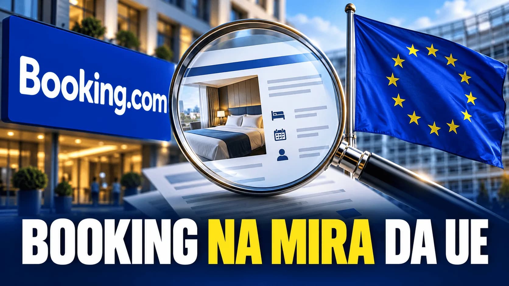 UE investiga Booking.com por riscos de golpes e anúncios falsos