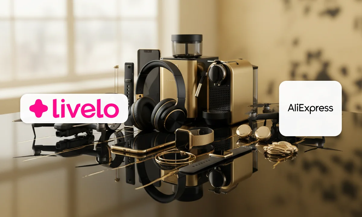 Aliexpress e Livelo: Acumule Até 10 pontos por R$ 1 em suas compras!