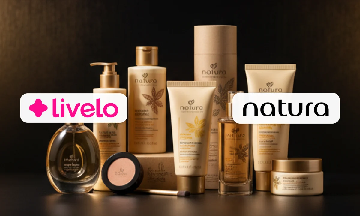 Natura e Livelo: Até 10 pontos por R$ 1 na compra de produtos!