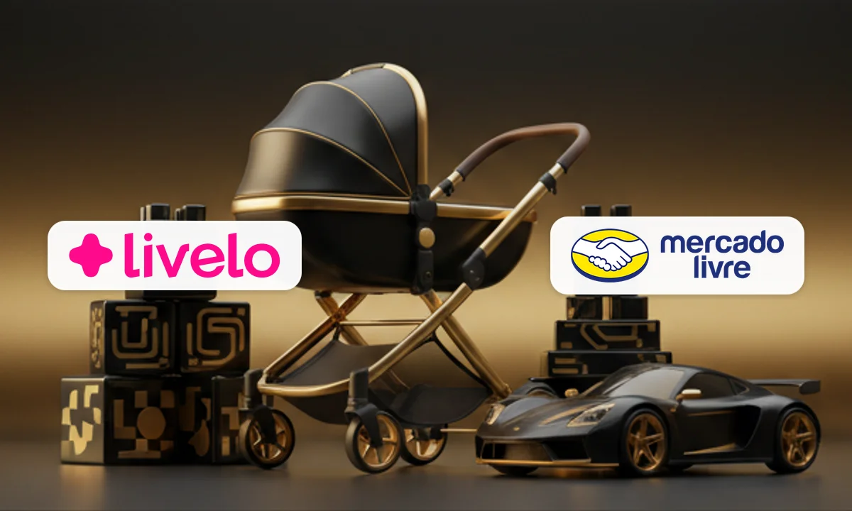 Mercado Livre e Livelo: Ganhe Até 2 pontos por R$ 1 em compras selecionadas