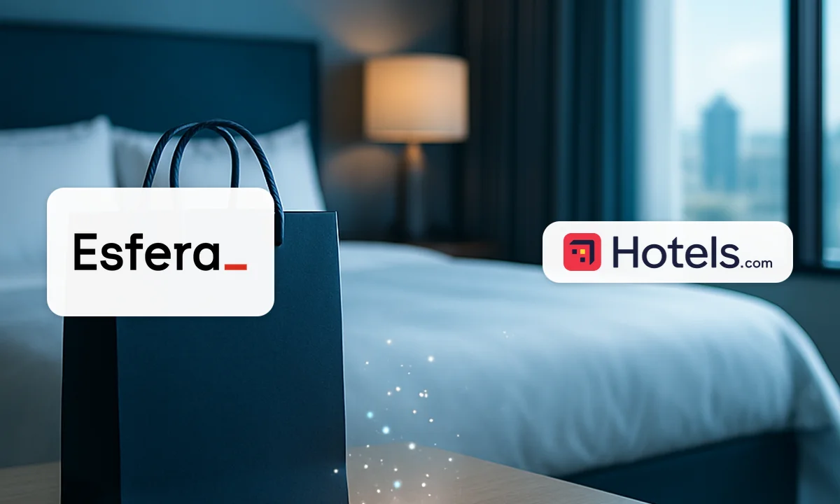 Esfera e Hoteis.com: Até 4 pontos a cada R$ 1 em reservas no Hoteis.com
