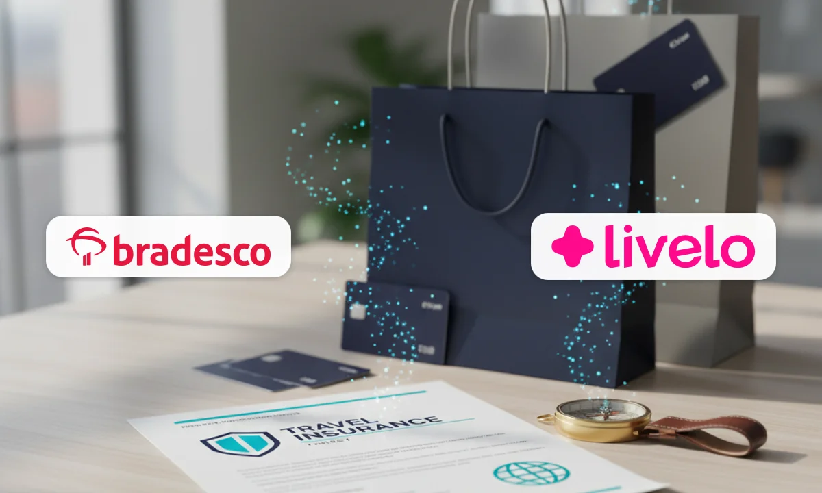 Aproveite: Até 6 pontos por real no Seguro Viagem Bradesco com Livelo