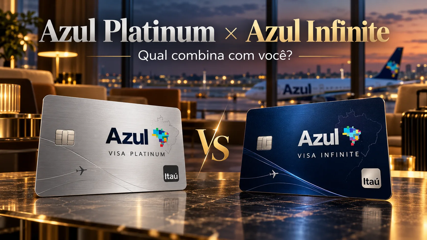 Azul Platinum vs Azul Infinite: o upgrade compensa?