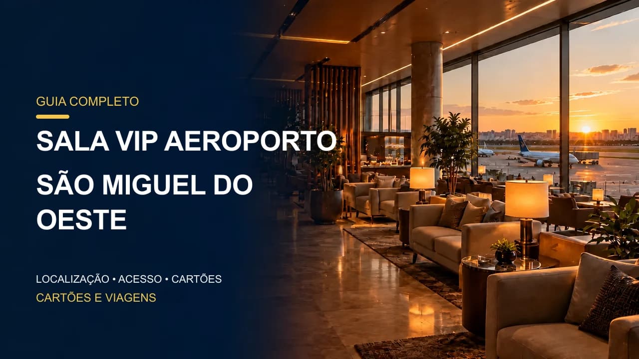 Sala VIP Aeroporto São Miguel do Oeste
