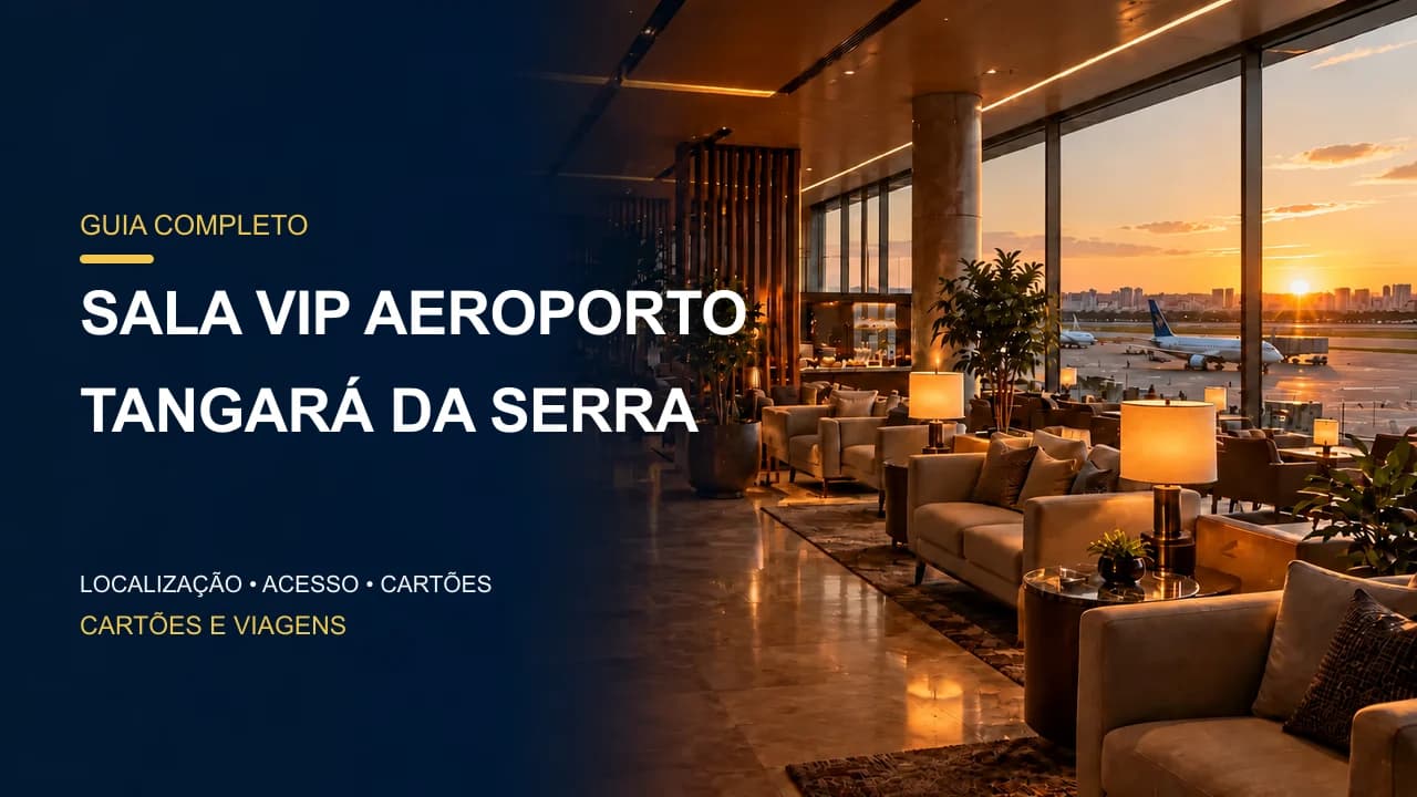 Sala VIP Aeroporto Tangará da Serra
